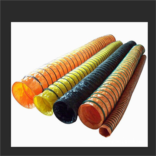 生產PVC阻燃防靜電礦用正壓風筒、正壓導風筒采用圓筒供應